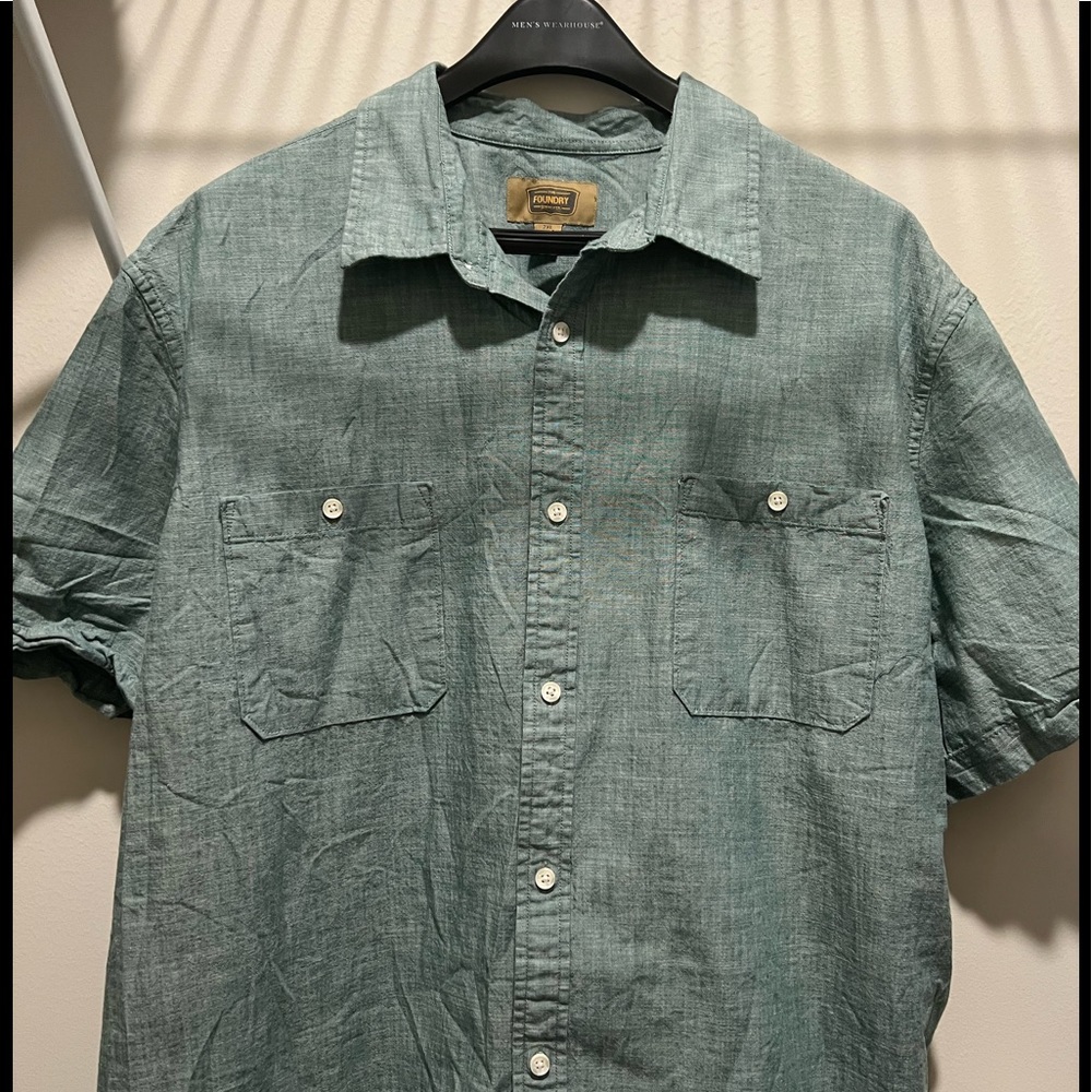 Men’s The Foundry Button-Down Shirt (XXL)